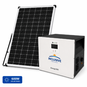 iEnergy 2000 + 600W Solar Panel